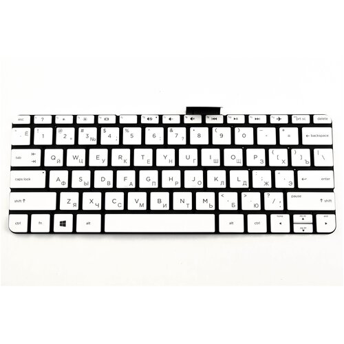 Клавиатура для HP 11-d 11-y 11-r 11-p белая pn 792906-001 794447-001 V135246FS1 1145₽