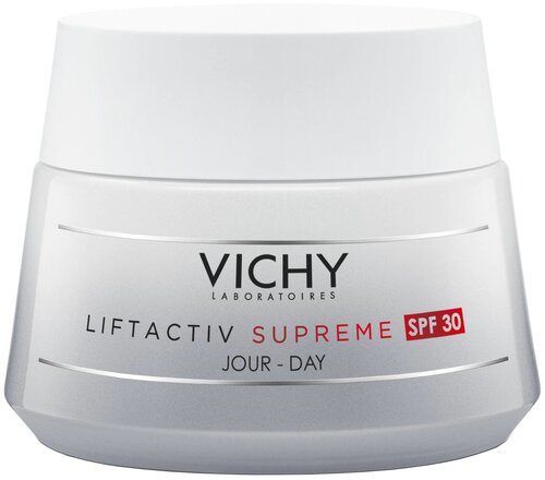 Крем-уход дневной Vichy Liftactiv Supreme SPF 30 против морщин для упругости кожи. 50 мл