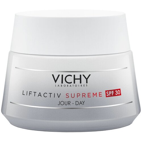 Крем-уход дневной Vichy Liftactiv Supreme SPF 30 против морщин для упругости кожи. 50 мл крем уход дневной vichy liftactiv supreme spf 30 против морщин для упругости кожи 50 мл