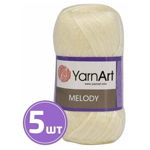 Пряжа YarnArt Melody (880), суровый, 5 шт. по 100 г