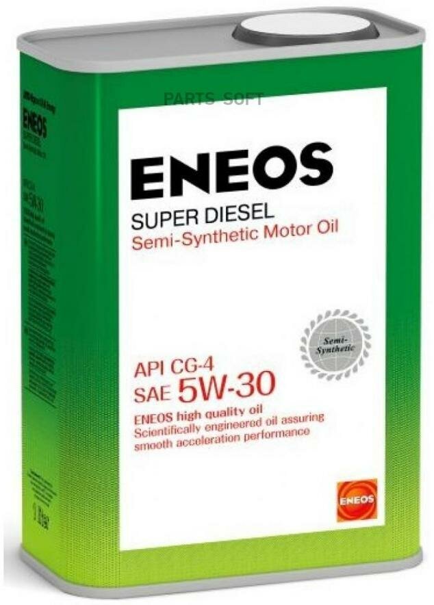 ENEOS OIL1330 Масло моторное ENEOS CG-4 5W-30 полусинтетическое 0,94 л oil1330