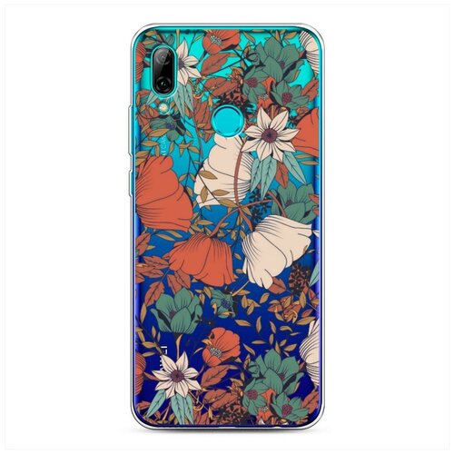 фото Силиконовый чехол "несобранный букет" на huawei p smart 2019 / хуавей п смарт 2019 case place