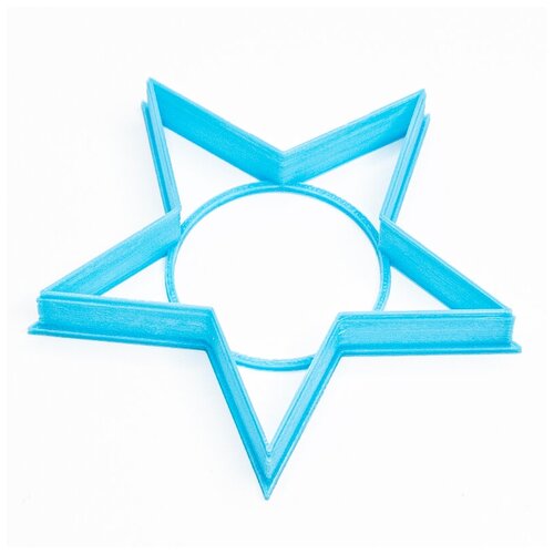 Форма для печенья и пряников звезда контур 95 х 97 мм VTK