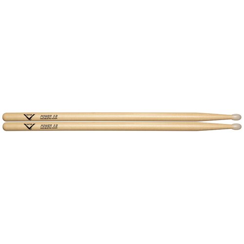 Палочки для барабана VATER VHP5BN American Hickory Power 5B палочки для барабана vater vhrecw american hickory recording