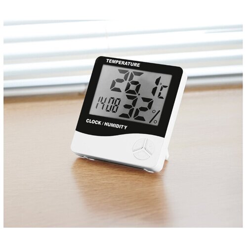 Метеостанция с измерением температуры и влажности воздуха в помещении 39900₽