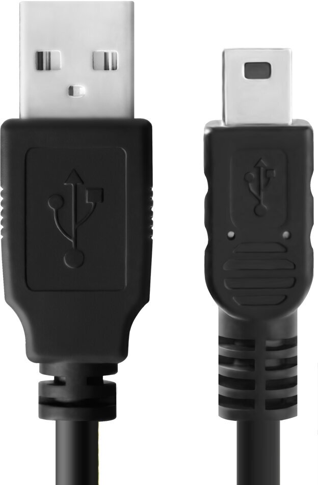 Greenconnect Кабель 0.5m USB 2.0, AM/mini 5P, черный, 28/28 AWG, экран, армированный, морозостойкий, GCR-UM2M5P-BB2S-0.5m Greenconnect USB 2.0 Type-AM - miniUSB 0.5м (GCR-UM2M5P-BB2S-0.5m)