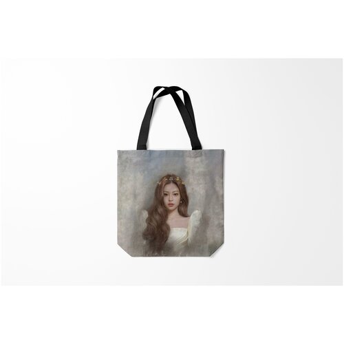 фото Сумка-шоппер / 40х40 см / k pop / blackpink дженни маслом burnettie