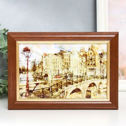 Ключница Амстер 10 15х21 см орех 1717₽