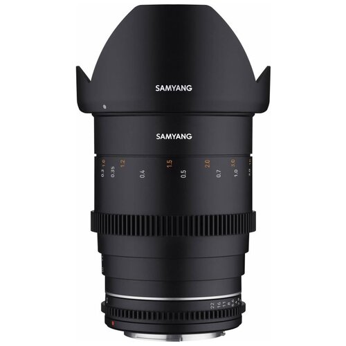 Объектив Samyang MF 35mm T15 VDSLR MK2 Nikon черный 5990000₽