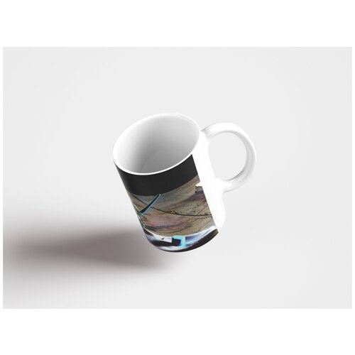 фото Кружка "весна, перьевая ручка, чернильница 320 мл. белая" lotsprints