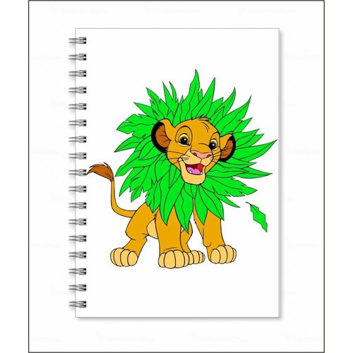 Тетрадь Король Лев - The Lion King № 13 блокнот король лев the lion king 15