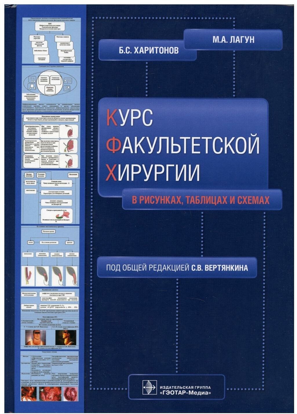 Курс факультетской хирургии в рисунках, таблицах и схемах. Учебное пособие - фото №1