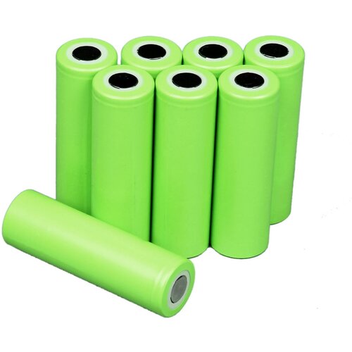 Новая мощная 18650 литий-ионная аккумуляторная батарея круглая 3400 MAH (8 шт.) (Зеленый / Green, RB_3400_8)