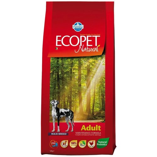 farmina ecopet natural adult mini 2 5 кг Сухой корм для собак Farmina Ecopet 1 уп. х 1 шт. х 12 кг (для крупных пород)