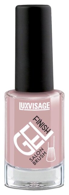 Лак для ногтей LUXVISAGE GEL finish тон 33 Розовый нюдовый