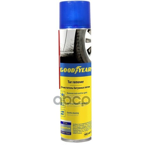 Очиститель Кузова От Битумных Пятен Аэрозоль Goodyear Gy000703 400Мл GOODYEAR арт GY000703 2620₽
