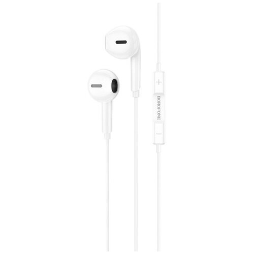 Наушники внутриканальные Borofone BM71 Light song Jack 35мм 12 м цвет белый 33800₽