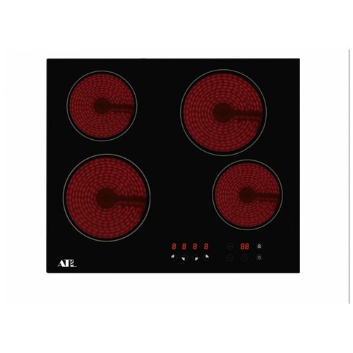 Поверхность варочная ATLAN 3 KRC 640 C BK электрическая 60 см 1299000₽