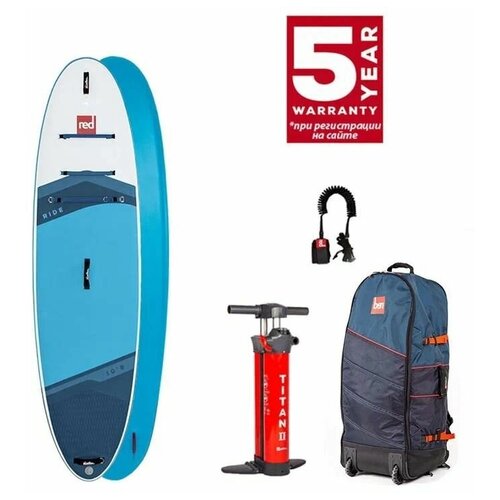 Cап борд надувной двухслойный Red Paddle Ride 10.8 (325x86x12 см) / Sup board, сапборд, доска для сап серфинга