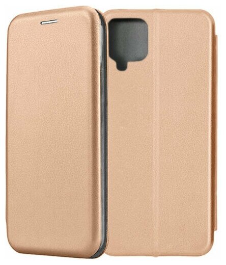 Чехол-книжка Fashion Case для Samsung Galaxy A12 A125 / A127 розовый