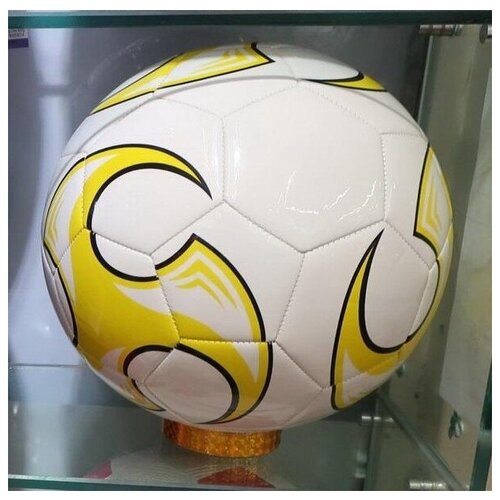 фото Мяч футбольный пвх (5 размер), цвет микс - рыжий кот [an01091]