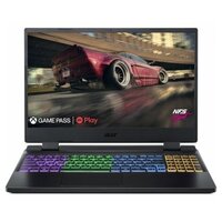 15.6" Ноутбук Acer AN515-46-R378 1920x1080, AMD Ryzen 7 6800H 3.2 ГГц, RAM 16 ГБ, DDR5, SSD 1 ТБ, NVIDIA GeForce RTX 3060, без ОС, NH.QGZER.009, Обсидиановый черный