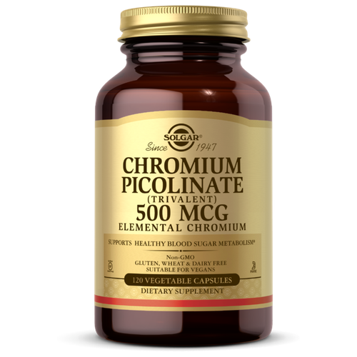 Chromium Picolinate 500 mcg, 500 мкг, 380 г, 120 шт.