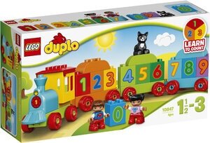 Конструктор LEGO DUPLO 10847 Поезд Считай и играй