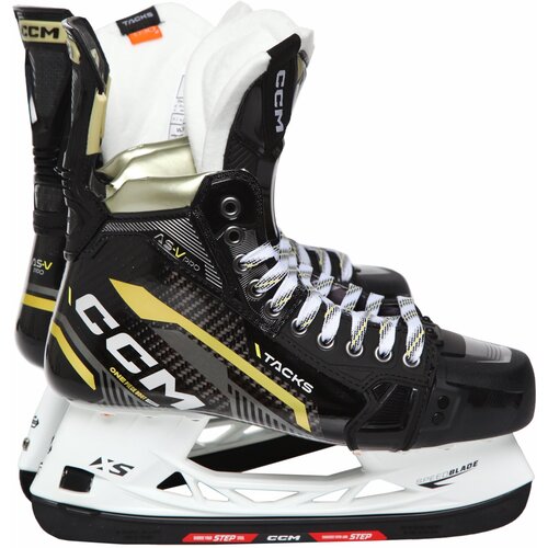 фото Коньки хоккейные муж.(без лезвий) sk tacks as-v pro int wide (5.5) ccm