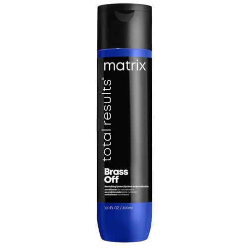 Matrix Total Results Brass Off Conditioner - Кондиционер для устранения желтизны у блондинок 5-8 уровней тона, 300 мл