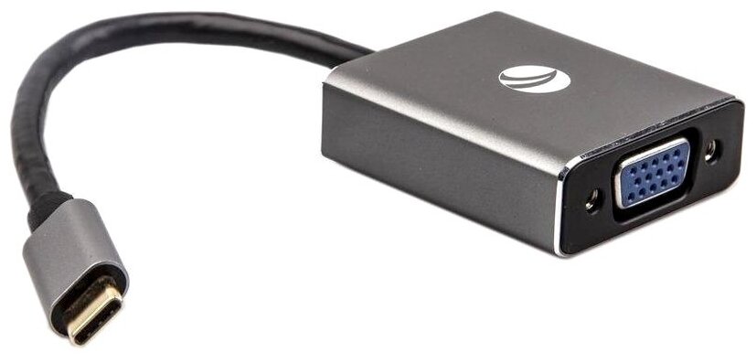 Vcom CU421T Адаптер USB 3.1 Type-Cm --> VGA f 1080@60Hz, Aluminum Shell,