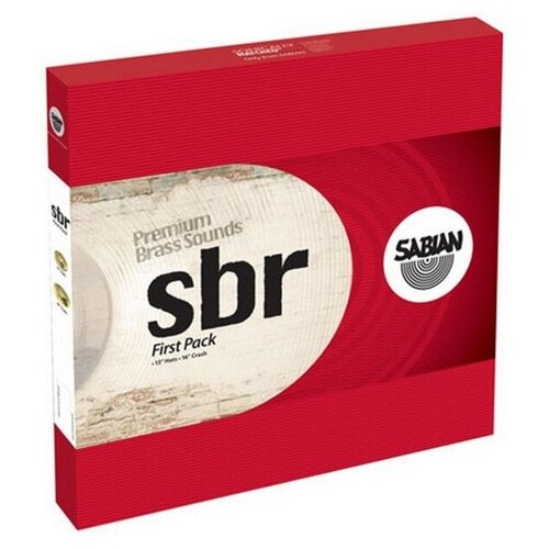 SABIAN SBR FIRST PACK Комплект тарелок комплект тарелок для ударной установки sabian sbr first pack