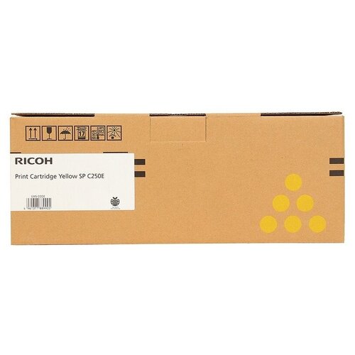 картридж ricoh sp c250e yellow 1600 стр желтый Картридж лазерный Ricoh SP C250E (407546) жел. для SP C250DN/SF