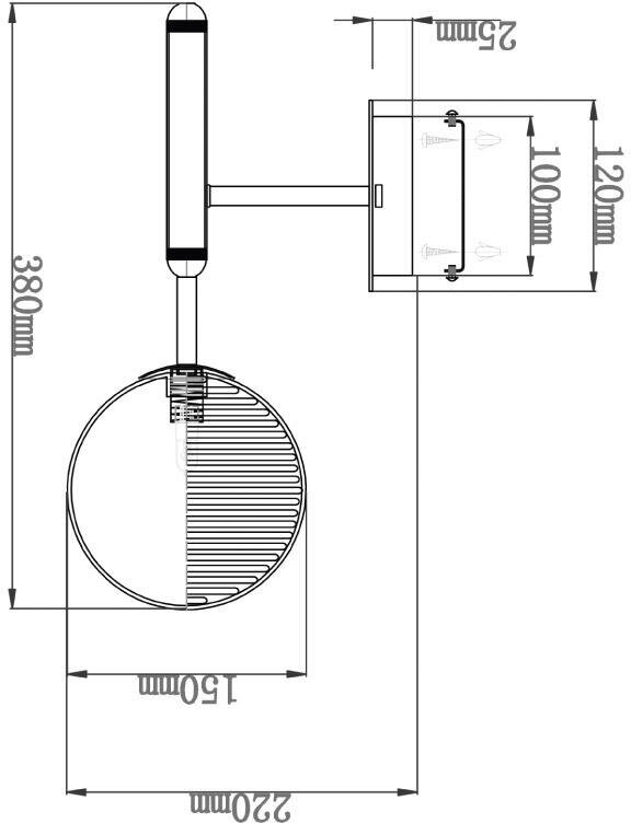 Бра Vele Luce AMORE VL5484W01 - фото №2