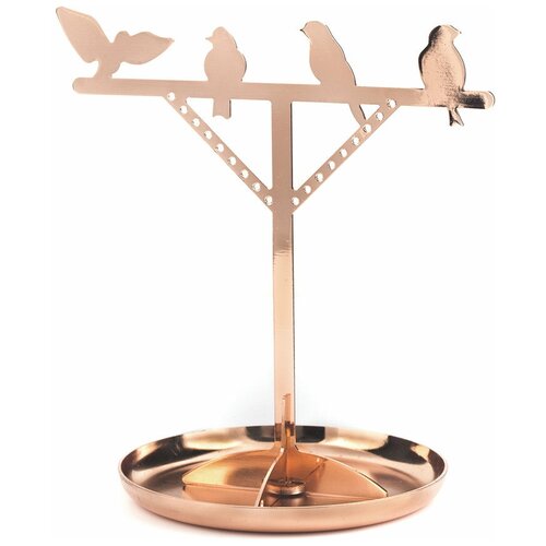 фото Держатель для украшений bird медь jk07-co kikkerland
