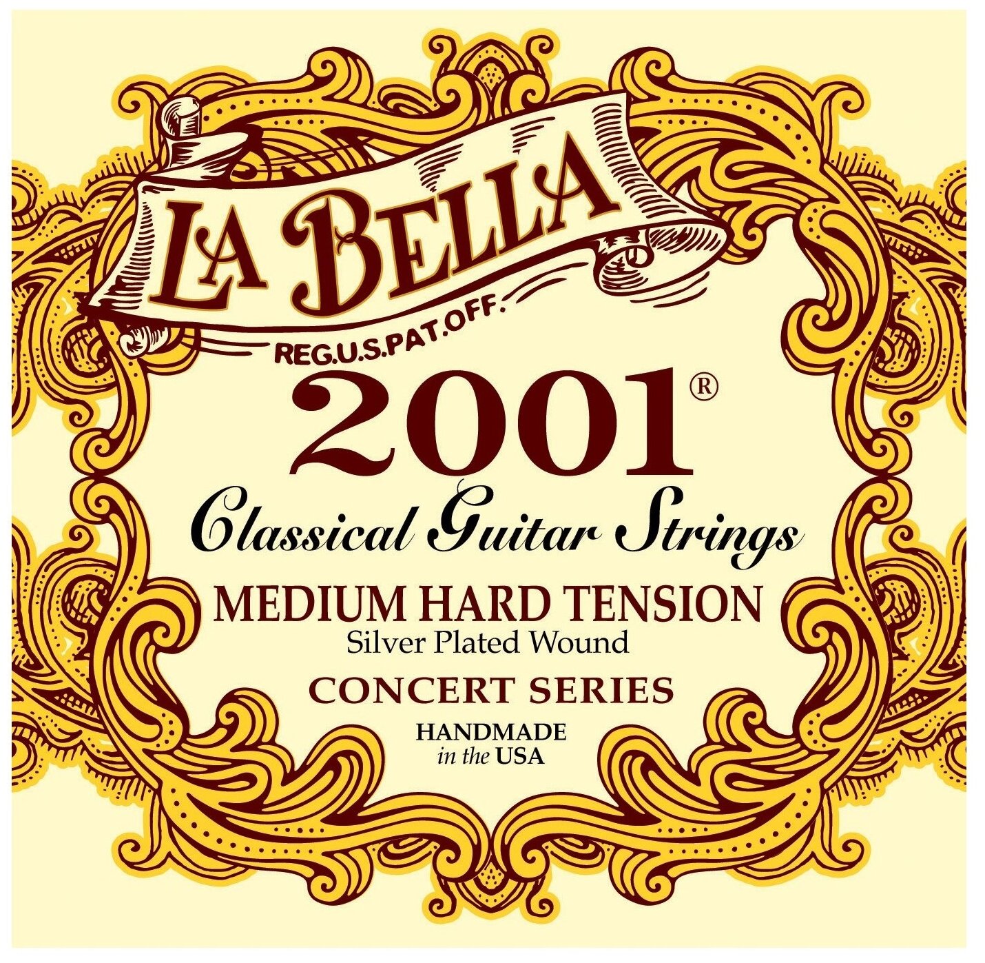 LA BELLA 2001MH Струны для классической гитары