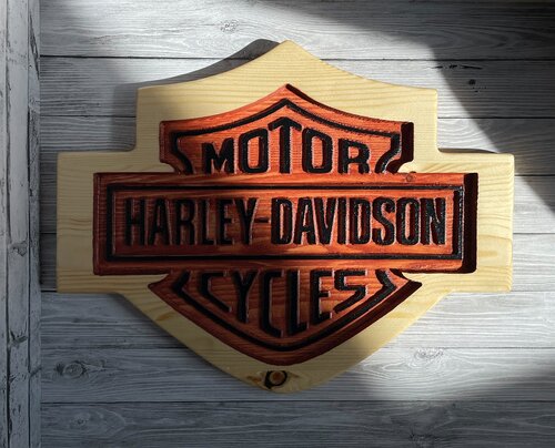 Разделочная сувенирная доска Harley Davidson