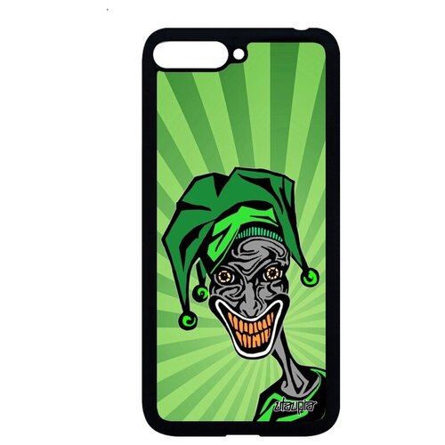 фото Новый чехол на смартфон // huawei y6 2018 // "джокер" иллюзионист шут, utaupia, зеленый