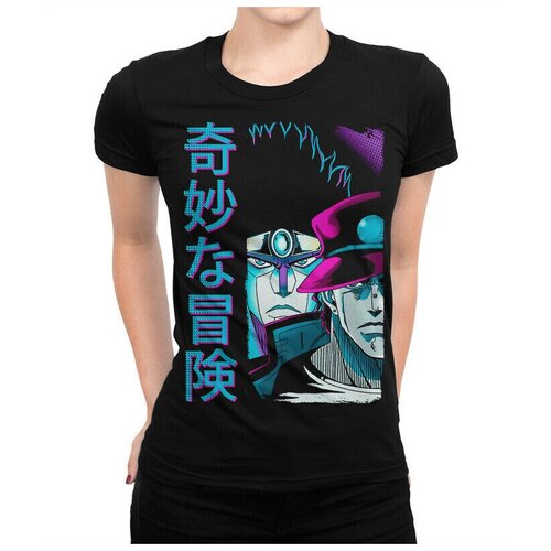 Футболка DreamShirts JoJo Bizarre Adventure Женская черная L