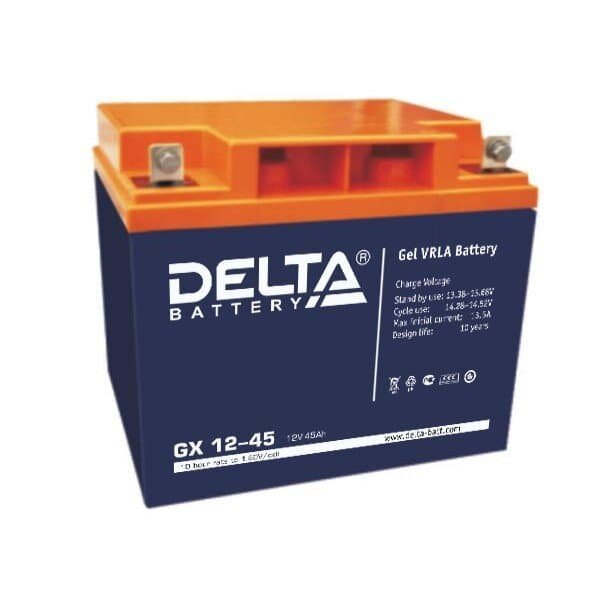 Аккумуляторная батарея DELTA Battery GX 12-45 12В 45 А·ч