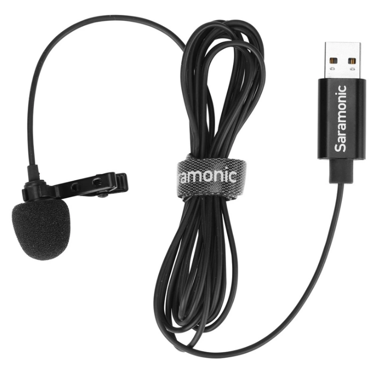 Микрофон Saramonic SR-ULM10 петличный микрофон для компьютеров с USB