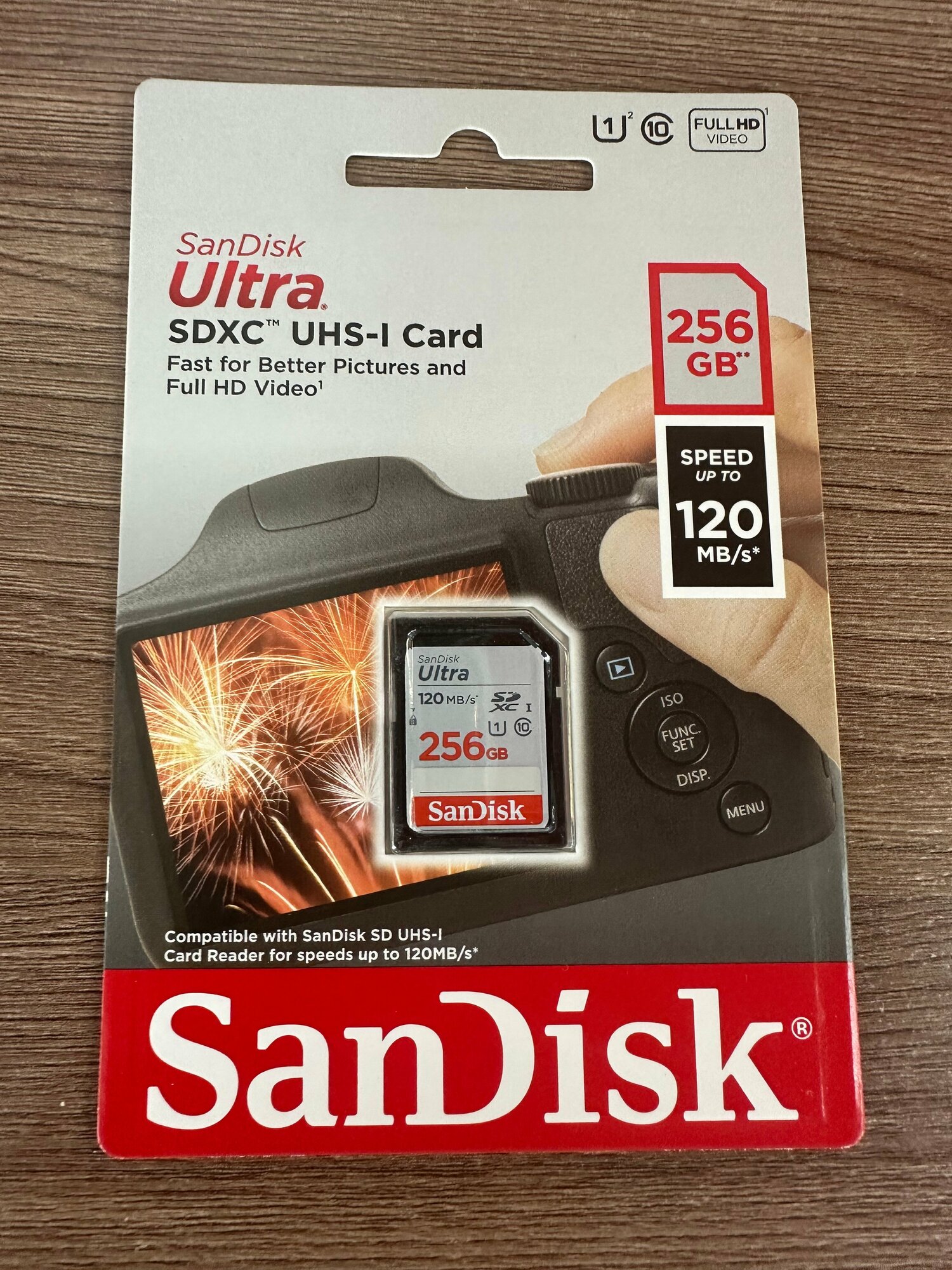 Карта памяти SanDisk Ultra SDXC Class 10 UHS-I