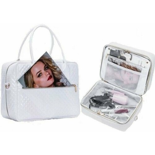 Бьюти-кейс Tartiso 30х17х40 см 2 шт белый 4280₽