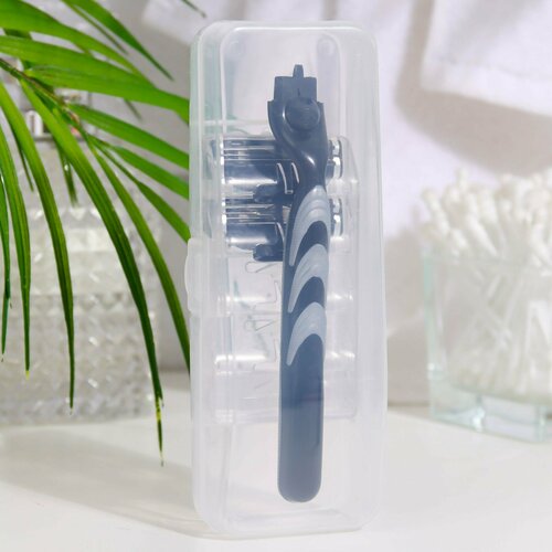 Станок бритвенный 2 сменных кассеты лезвий подходит для gillette mach 3 9038527 370₽