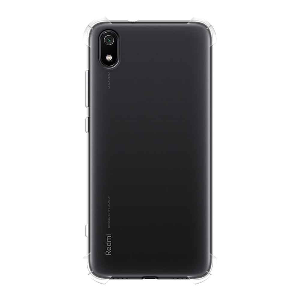 Противоударный силиконовый чехол на Xiaomi Redmi 7A / Сяоми Редми 7А, прозрачный