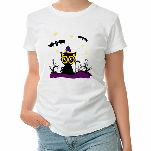 фото Футболка roly, размер s, белый