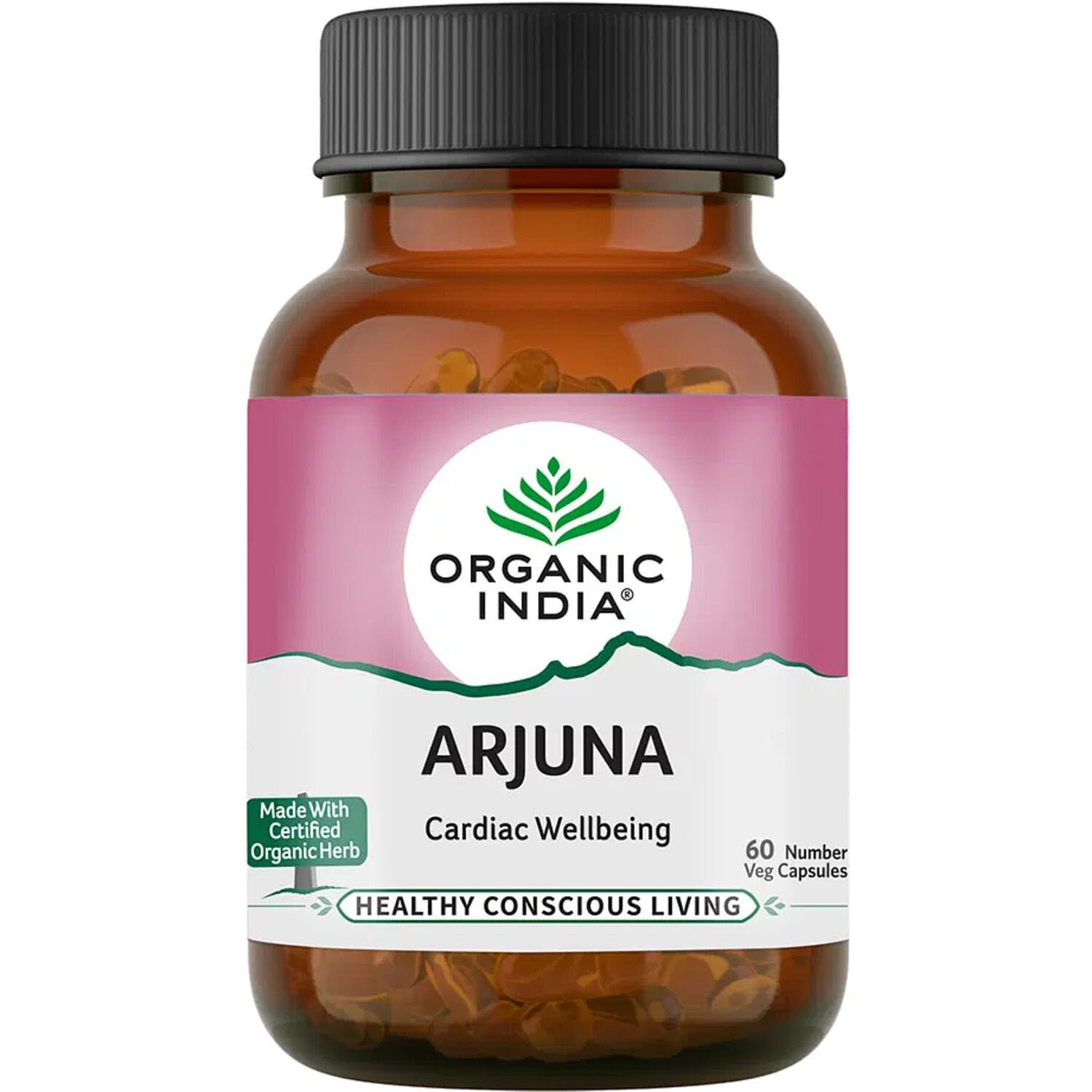 Арджуна Органик Индия (Arjuna Organic India) Тоник для сердца 60 капс.