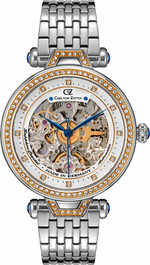 Наручные часы Carl von Zeyten, серебряный