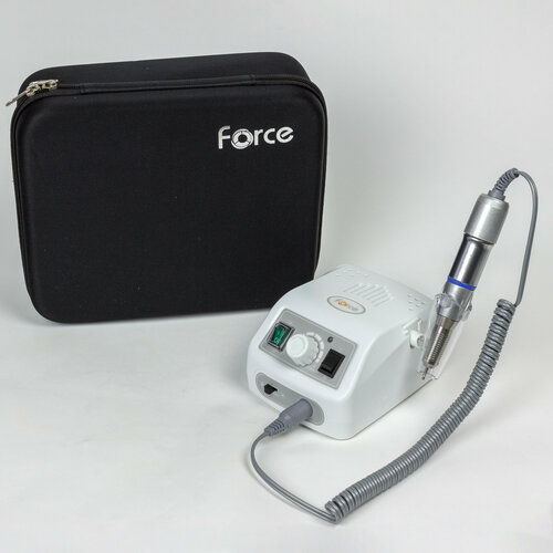 аппарат для маникюра force nails аппарат force 315 119 с педалью бирюзовый Аппарат для маникюра Force 315/107, 35 000 об/мин, без педали