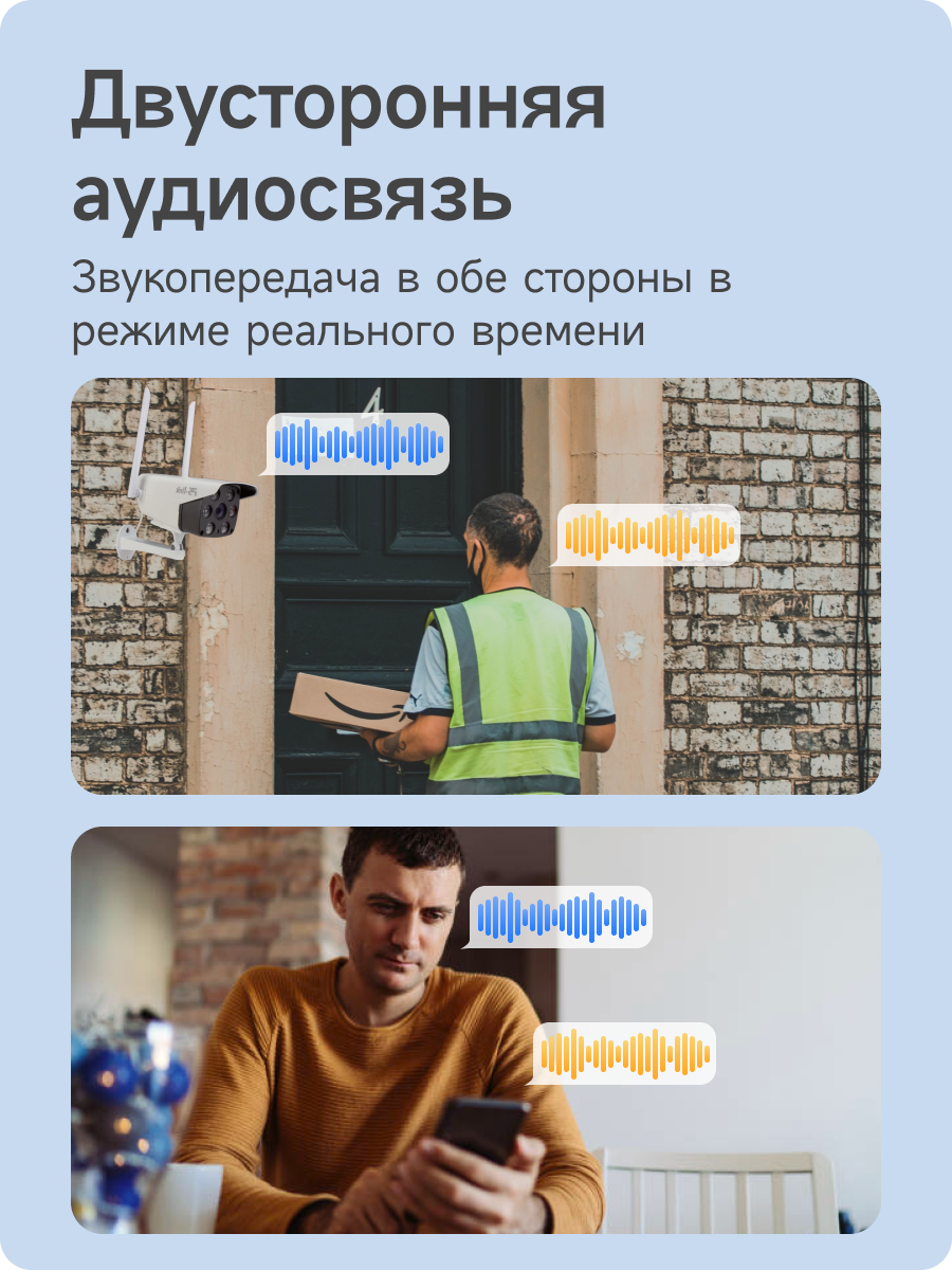 Комплект видеонаблюдения 4G PS-link XMS301-4G запись на SD карту 3Мп удаленный доступ